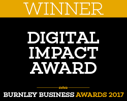 Burnley Business Digital Impact Award Winner - Digital Impact Award
